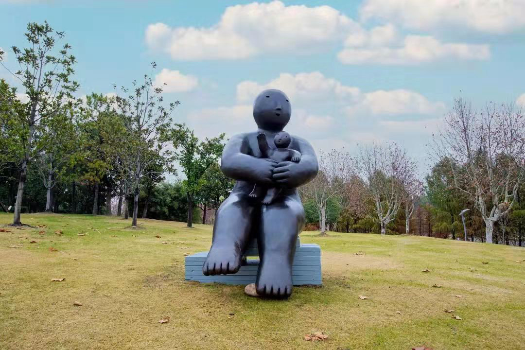 上海闵行首届国际城市艺术季  暨“在一起·JOY BROWN 雕塑展”开幕式 